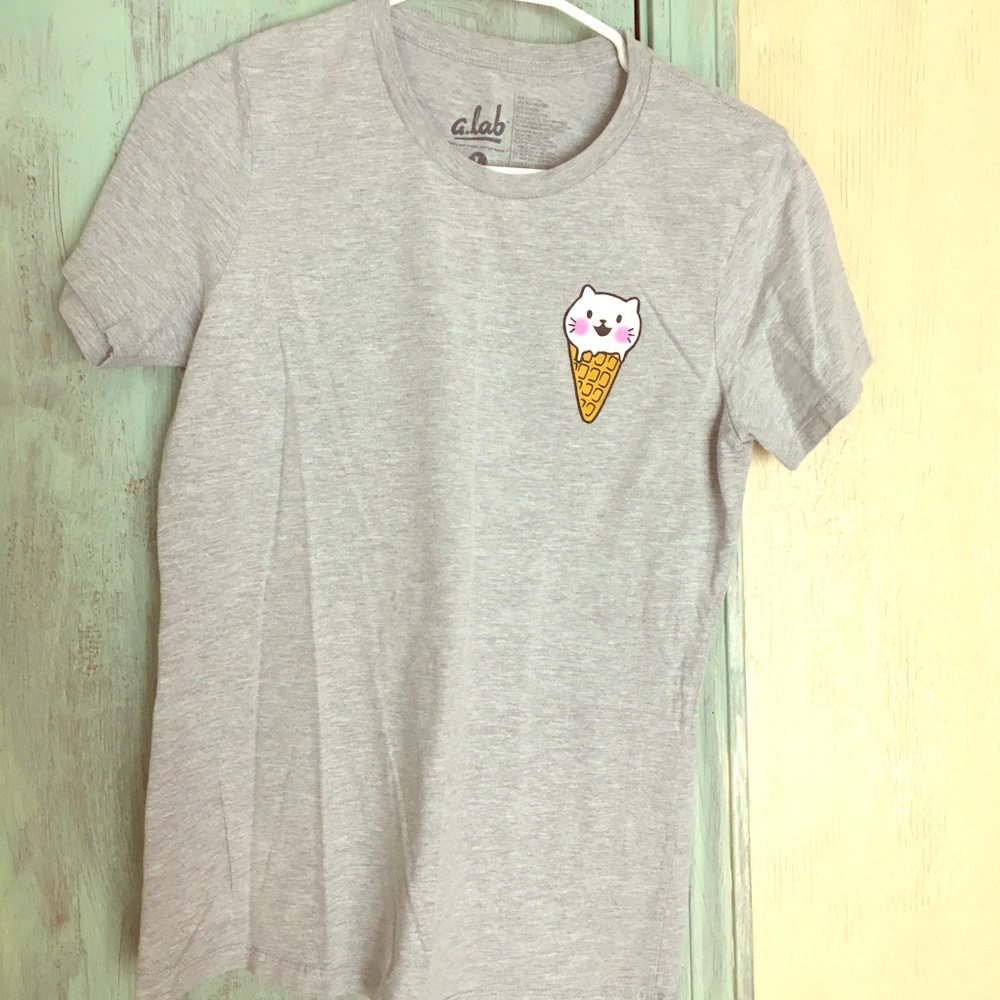 Zumiez Ice Cream Cat Tee